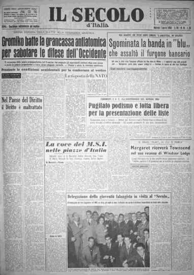 martedì 1 aprile 1958