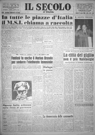 martedì 15 aprile 1958