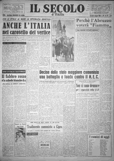 giovedì 8 maggio 1958