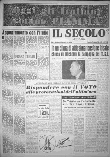 domenica 25 maggio 1958
