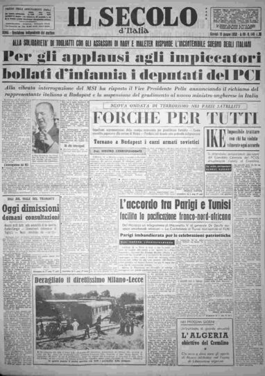 giovedì 19 giugno 1958