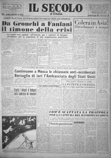 giovedì 26 giugno 1958