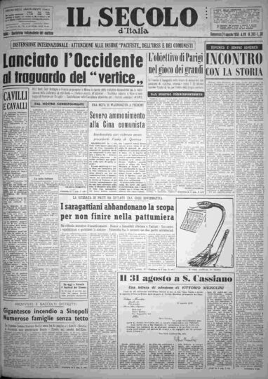 domenica 24 agosto 1958