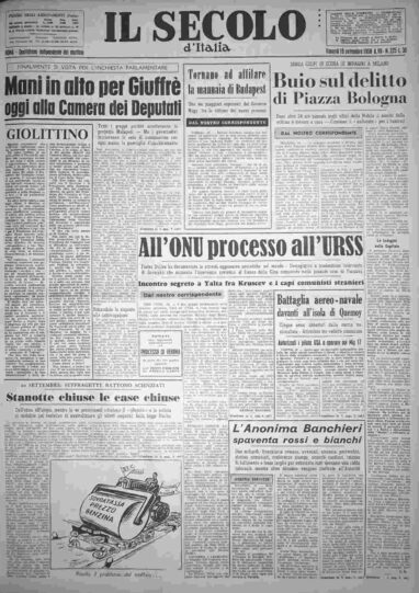 venerdì 19 settembre 1958