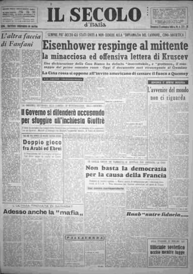 domenica 21 settembre 1958
