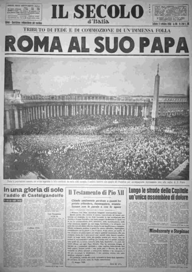sabato 11 ottobre 1958