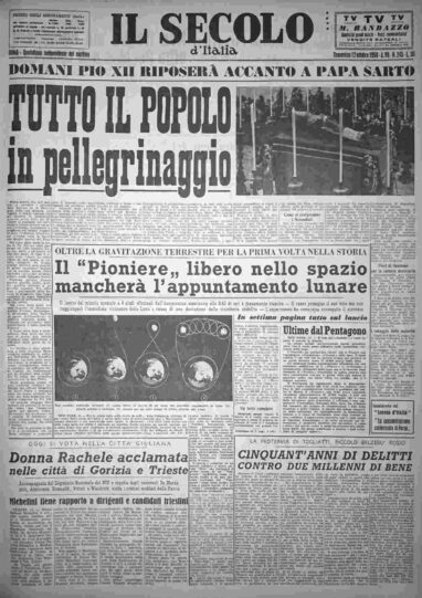 domenica 12 ottobre 1958