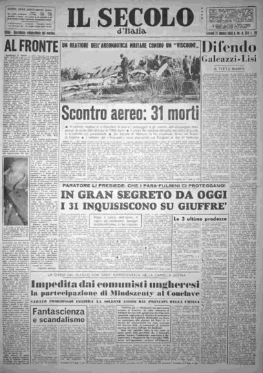 giovedì 23 ottobre 1958