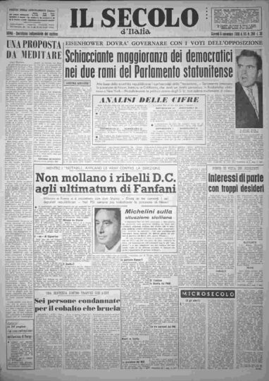 giovedì 6 novembre 1958