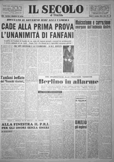 venerdì 21 novembre 1958