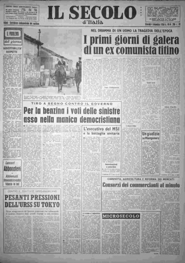 giovedì 4 dicembre 1958