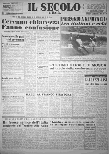 domenica 14 dicembre 1958