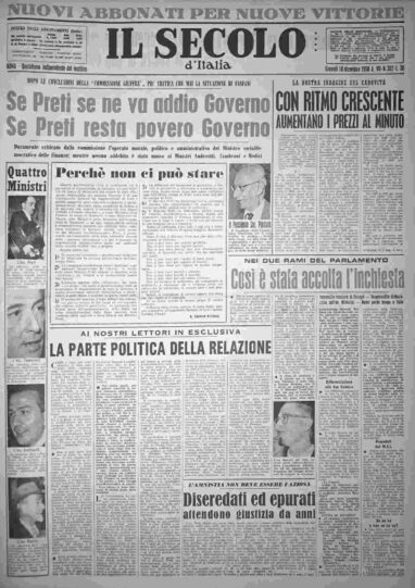 giovedì 18 dicembre 1958