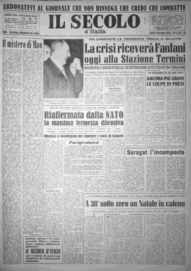 venerdì 19 dicembre 1958