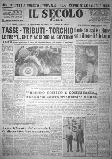 sabato 3 gennaio 1959