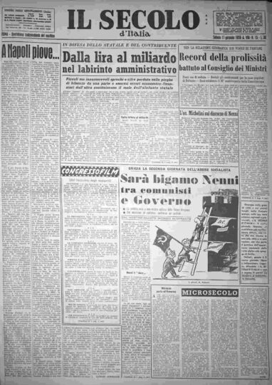 sabato 17 gennaio 1959