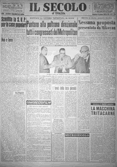 domenica 18 gennaio 1959