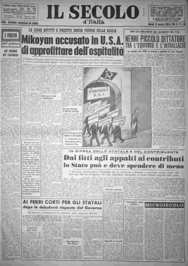 martedì 20 gennaio 1959