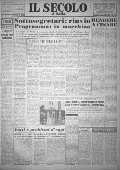 mercoledì 18 febbraio 1959