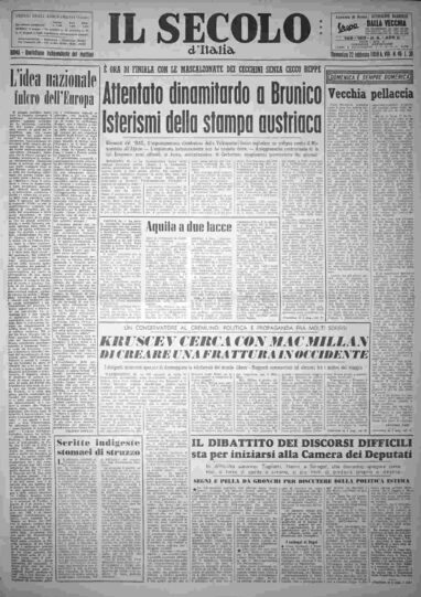 domenica 22 febbraio 1959
