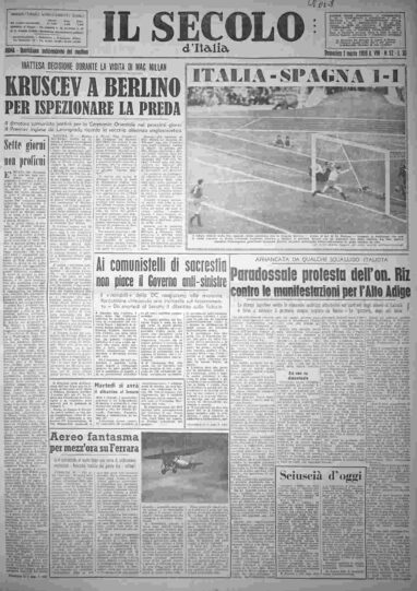 domenica 1 marzo 1959