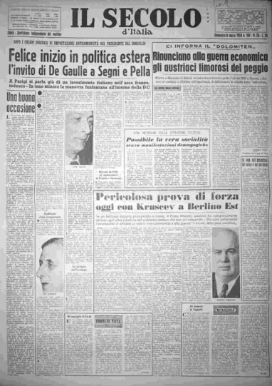 domenica 8 marzo 1959