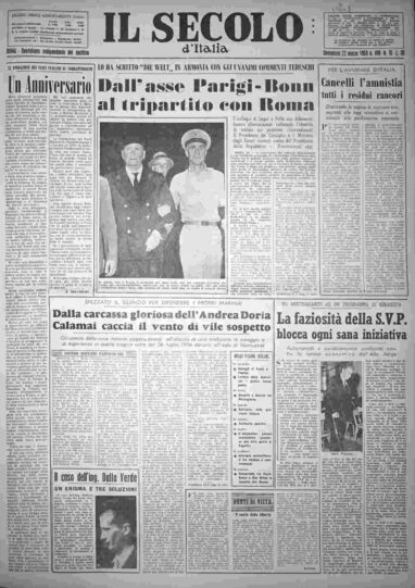 domenica 22 marzo 1959
