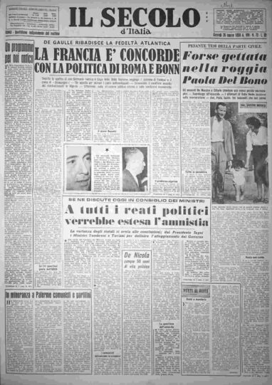 giovedì 26 marzo 1959