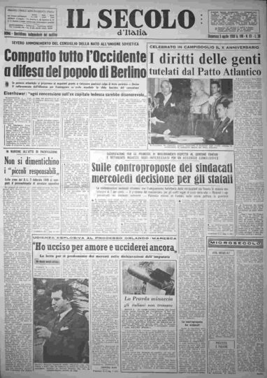domenica 5 aprile 1959