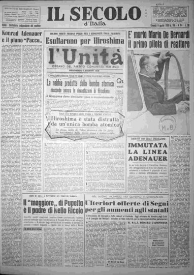 giovedì 9 aprile 1959