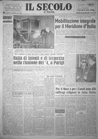 mercoledì 29 aprile 1959