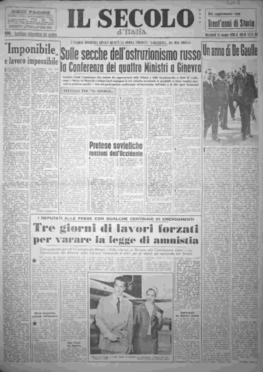 mercoledì 13 maggio 1959