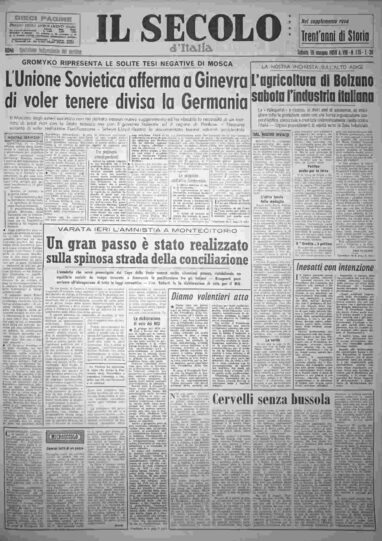 sabato 16 maggio 1959
