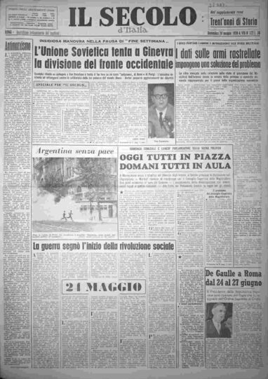 domenica 24 maggio 1959