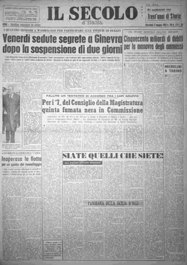 mercoledì 27 maggio 1959