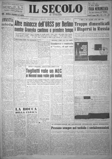 giovedì 18 giugno 1959