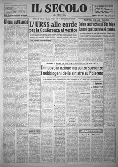 giovedì 16 luglio 1959