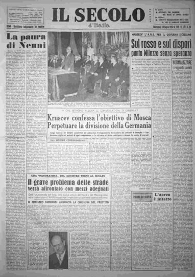 domenica 19 luglio 1959