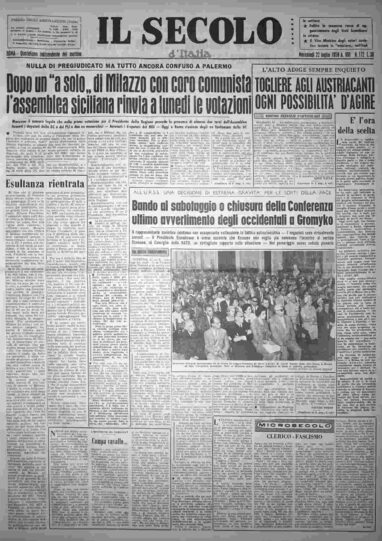 mercoledì 22 luglio 1959