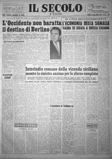 giovedì 23 luglio 1959