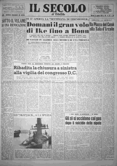 martedì 25 agosto 1959