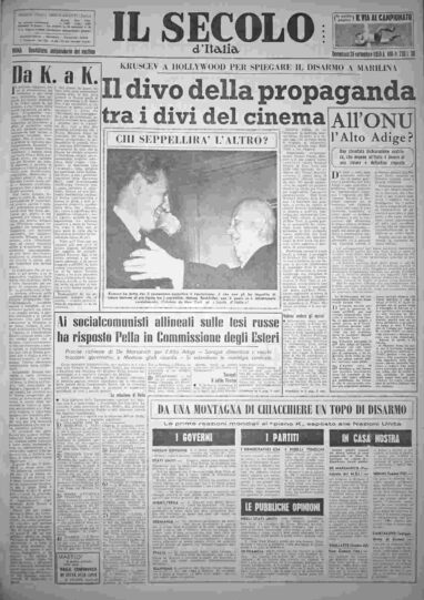 domenica 20 settembre 1959