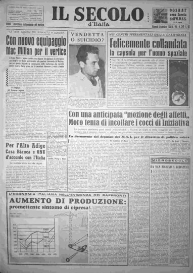 giovedì 15 ottobre 1959