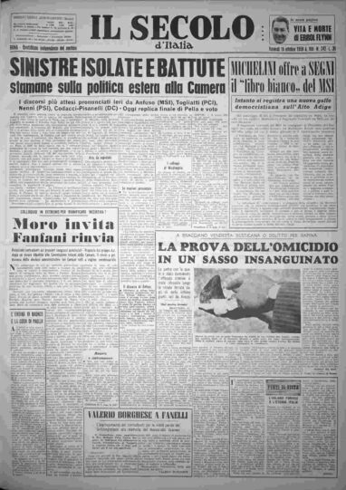 venerdì 16 ottobre 1959