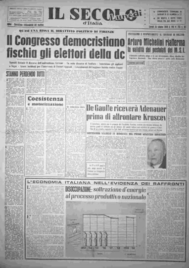 lunedì 26 ottobre 1959