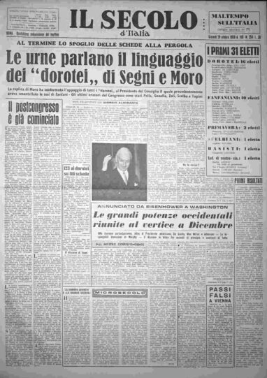 giovedì 29 ottobre 1959
