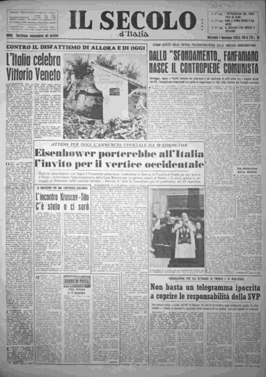 mercoledì 4 novembre 1959