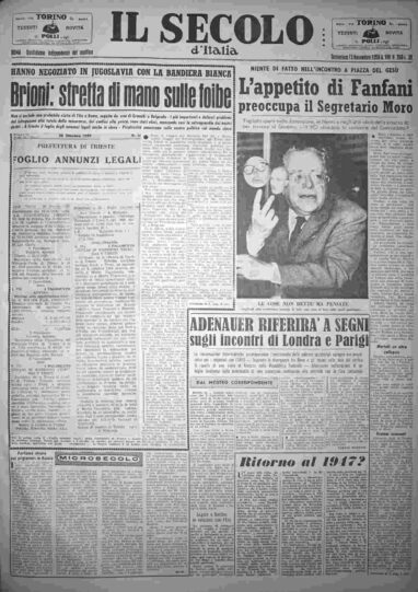 domenica 15 novembre 1959