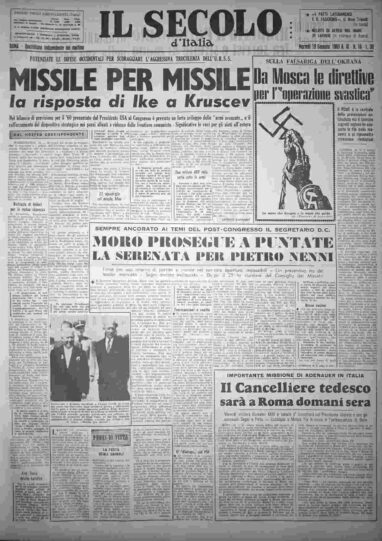 martedì 19 gennaio 1960
