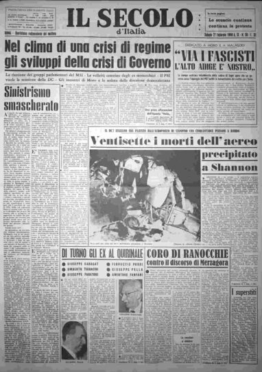 sabato 27 febbraio 1960